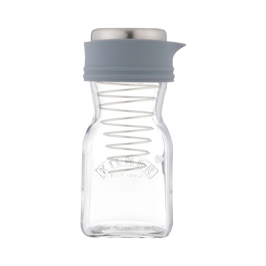 Kilner Salad Dressing Maker, Create Serve Store Homemade Dressings Vinaigrettes & Sauces, 16.9 Ounce